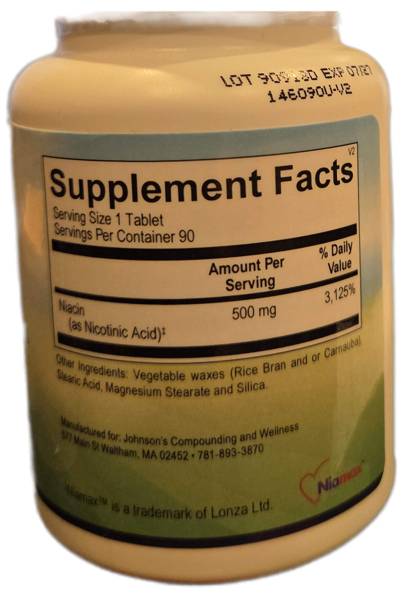 Time Release Niacin