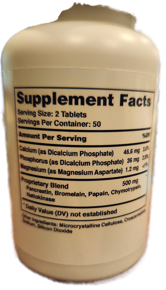 Vibrazyme Complex (now with natto kinase)