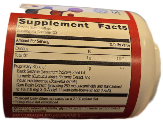 Rapid Relief Softgel
