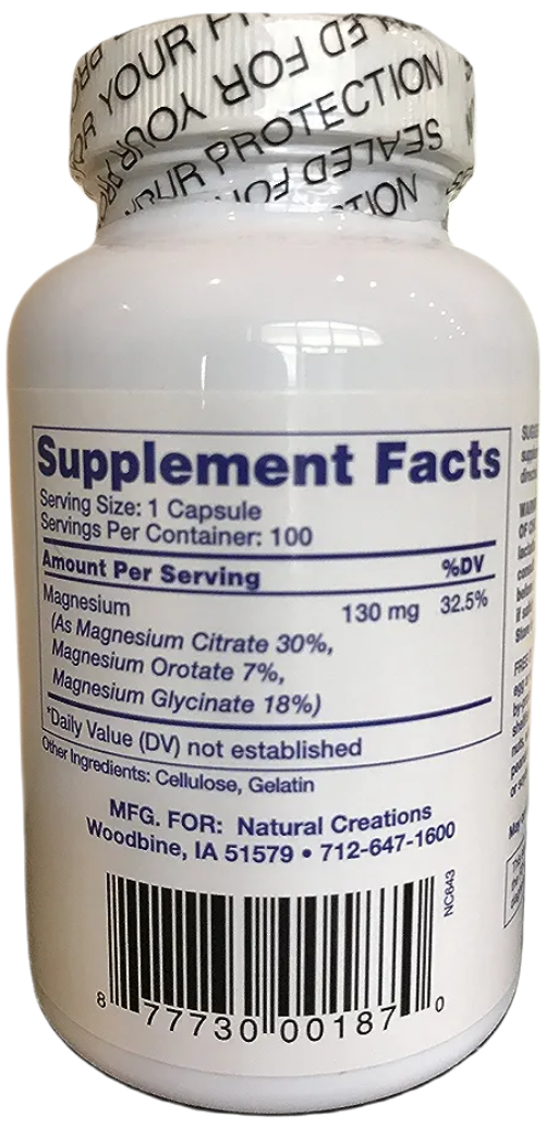 Magnesium Complex 100's