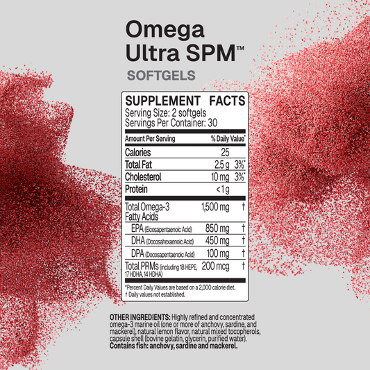 Omega Ultra SPM Softgels (old name-MegaMarine™) 60's