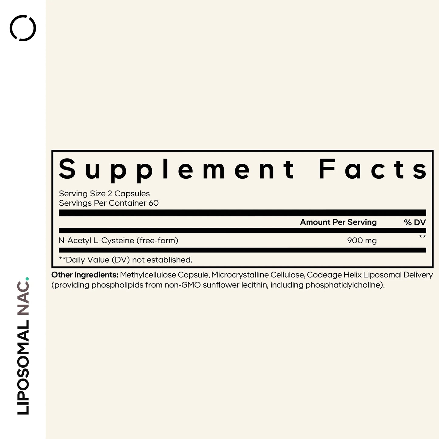 Liposomal NAC 120 veg caps