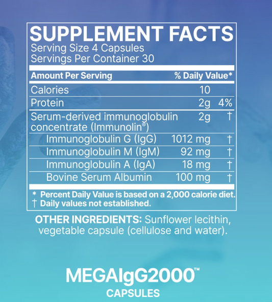 Mega IgG2000 Capsules