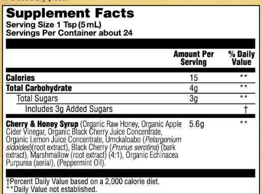 Cherry & Honey Syrup