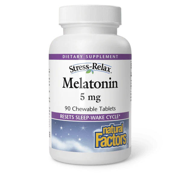 Melatonin 5mg 90o chewablet tabs