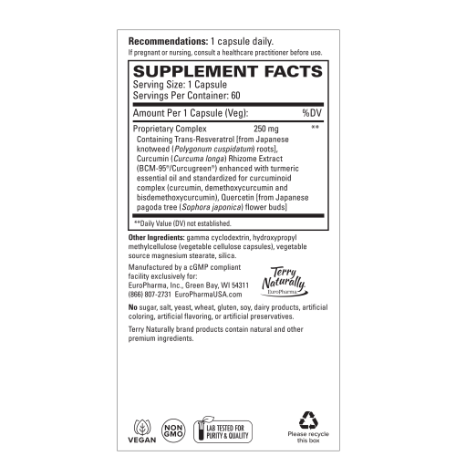 Resveratrol Complex 60's