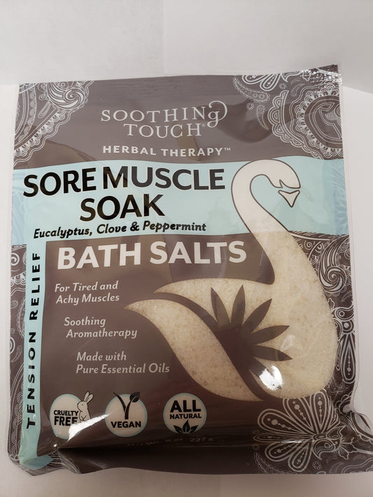Soothing Touch Bath Salts - Sore Muscle Soak