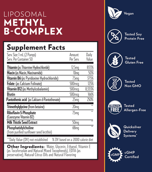 Methyl B Complex Liposomal