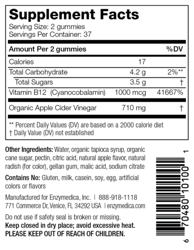 Apple Cider Vinegar Gummies