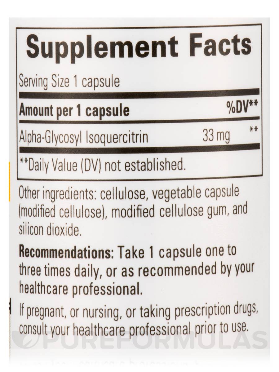 Alpha-Glycosyl Isoquercitin
