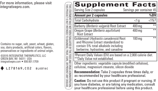 Berberine Complex 90's