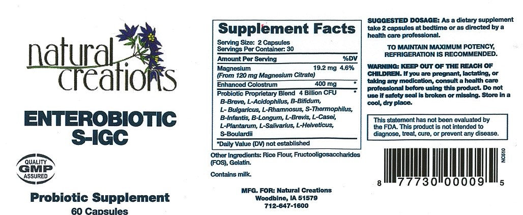 Enterobiotic SIGC