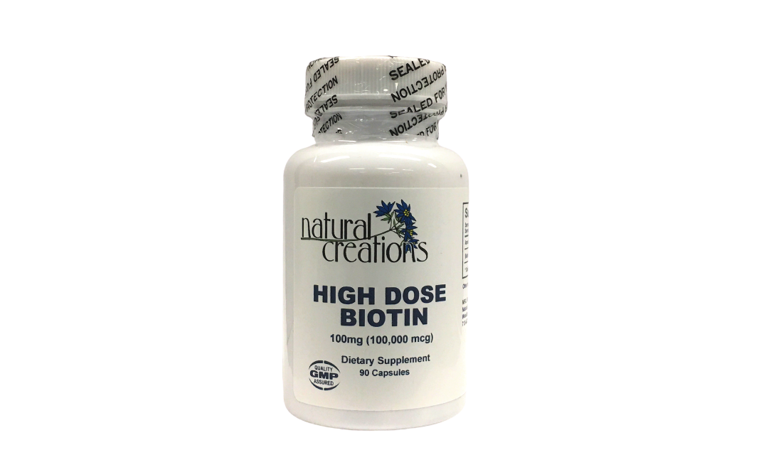 High Dose Biotin 100mg