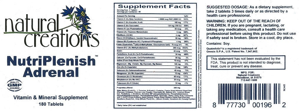 NutriPlenish Adrenal