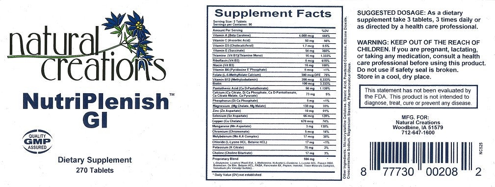 NutriPlenish GI