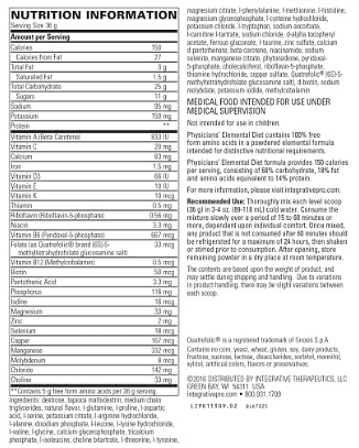 Physicians’ Elemental Diet Dextrose Free