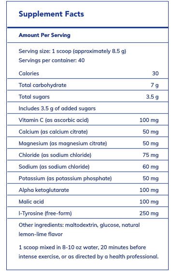 Electrolyte/Energy Formula 340 gm