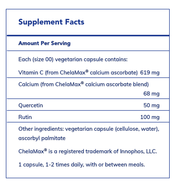 Essential C & Flavonoids 180 vcaps (Formerly Ester-C & Flavinoids)