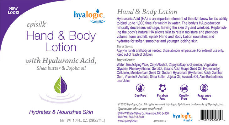 Episilk™ Hand and Body Lotion