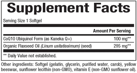 Ubiquinol CoQ10 100mg Bonus Pack