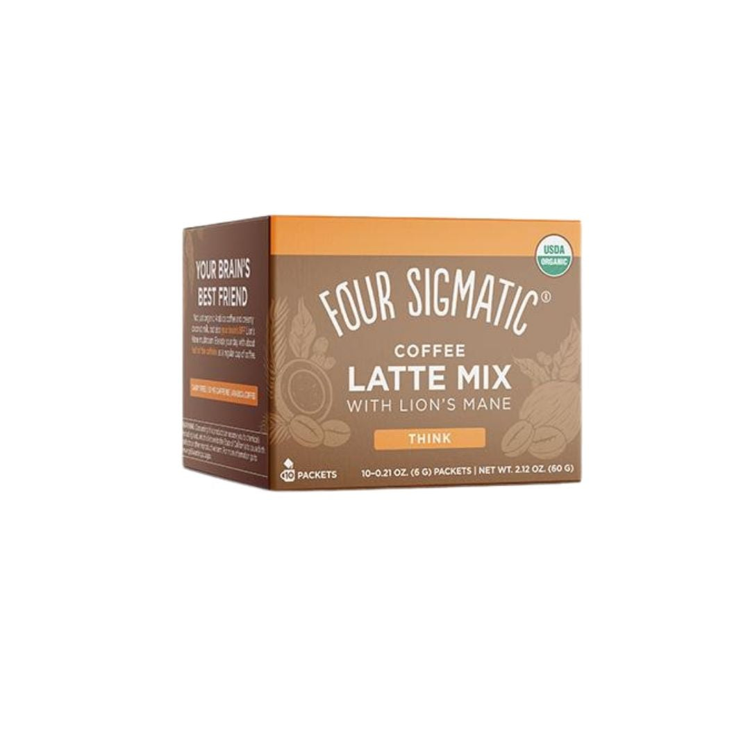 Save on Four Sigmatic Think Coffee Mix Mushroom with Lion's Mane Organic -  10 ct Order Online Delivery