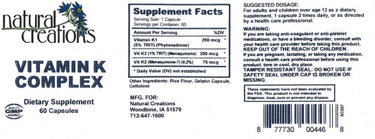 Vitamin K Complex