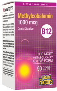 B12 Methylcobalamin 1000 mcg