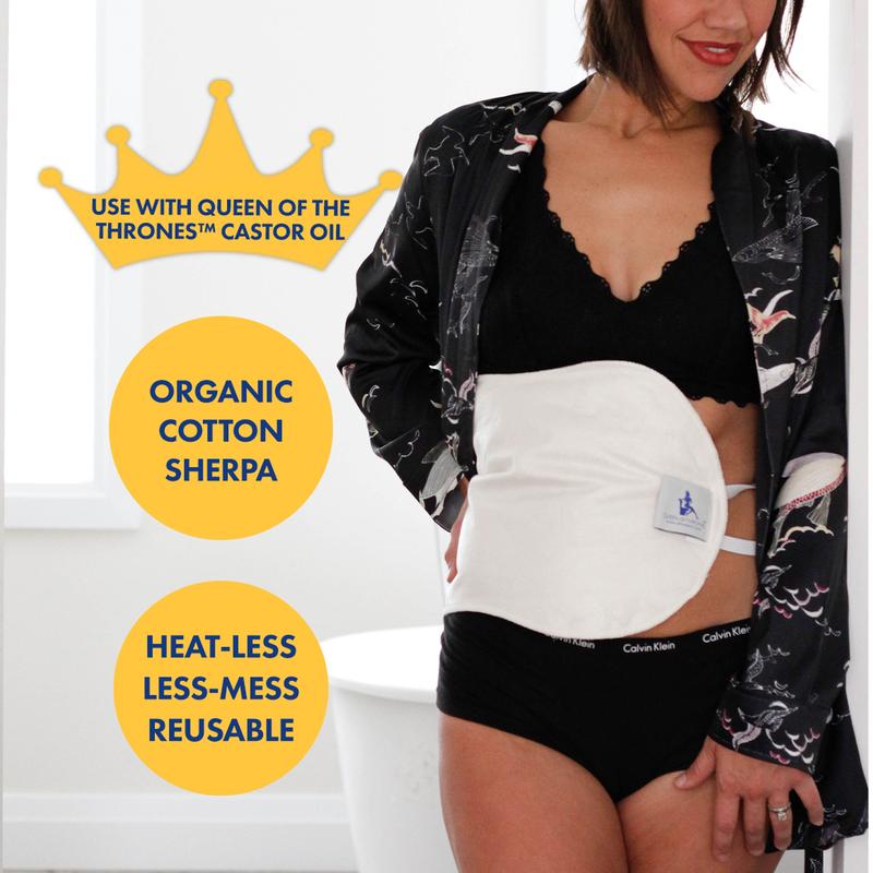 Original Castor Oil Pack (1 Organic Cotton Compress)