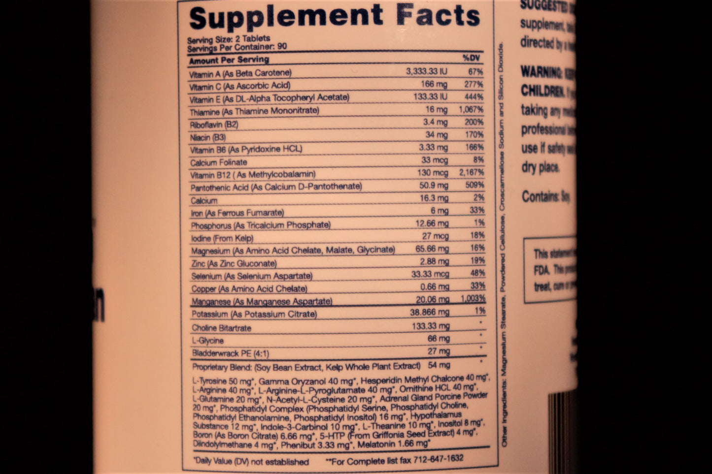 Nutriplenish Mature Woman