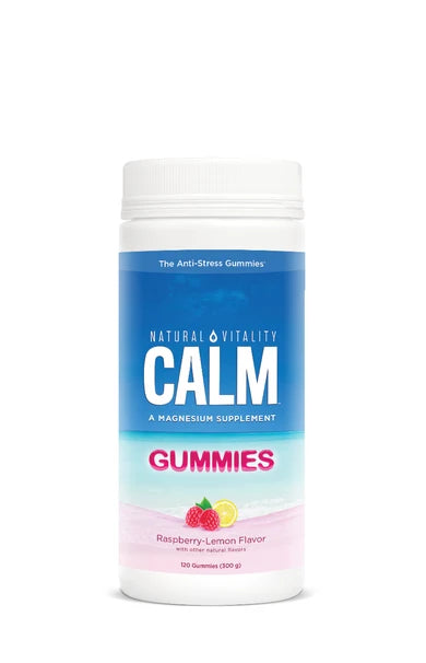 Natural Calm Magnesium Gummies 120 ct