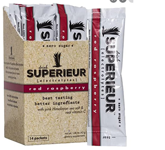 Superieur Electrolytes Red Raspberry