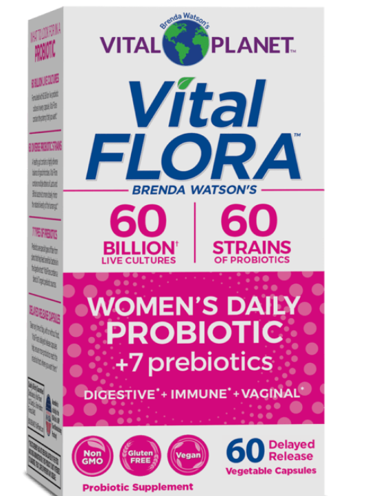 Vital Flora 60 Billion Women's Daily Probiotic