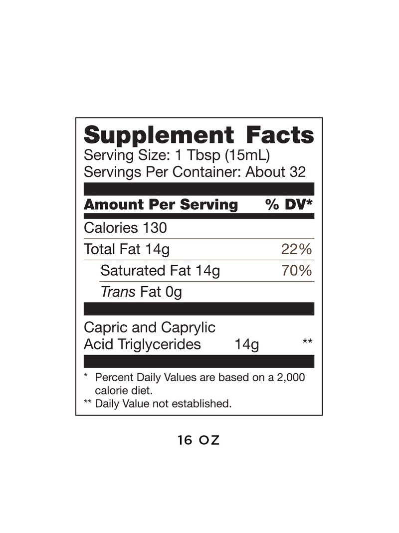 Bulletproof XCT Oil - MCT Oil