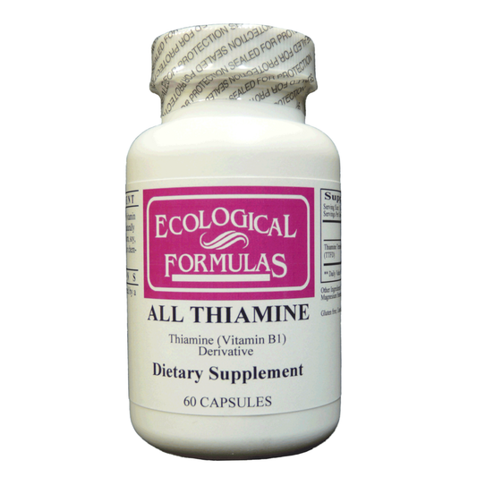 All Thiamine Vitamin B1 50mg 60 capsules