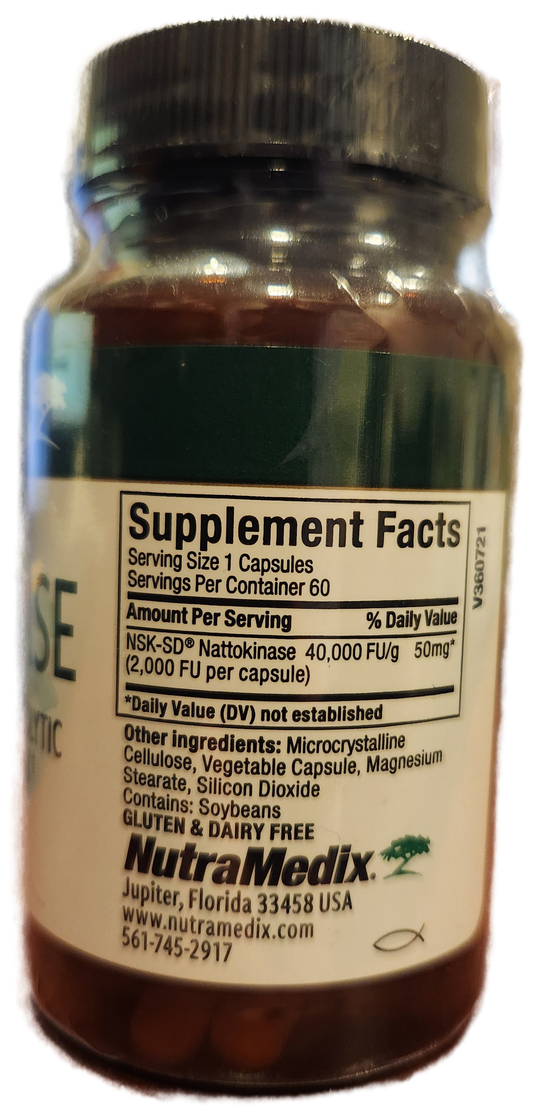 Nattokinase NSK-D 60 veg caps