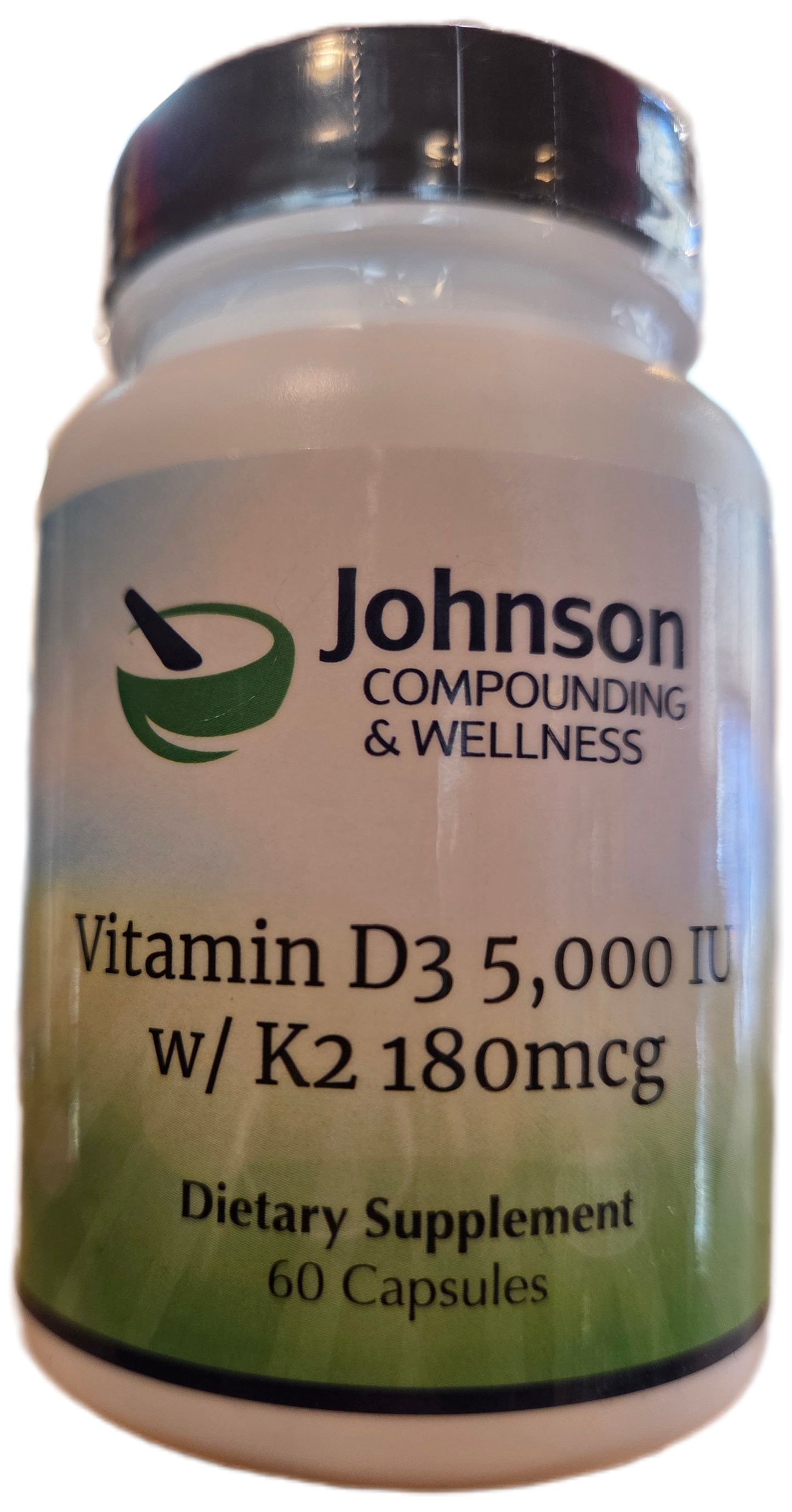 Vitamin D3 5000 iu w/ K2 180mcg 60's