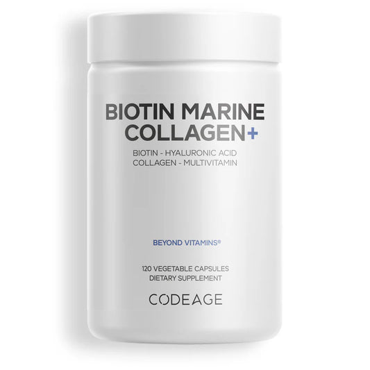 Biotin Marine Collagen+ Wild Caught 120 veg caps