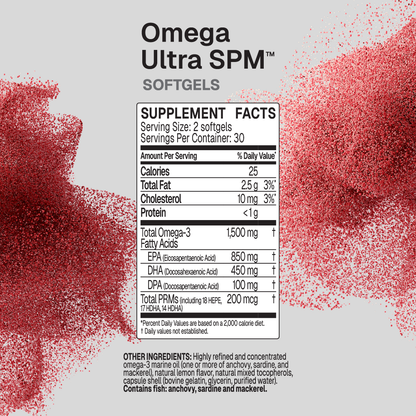 Omega Ultra SPM Softgels (old name-MegaMarine™) 60's