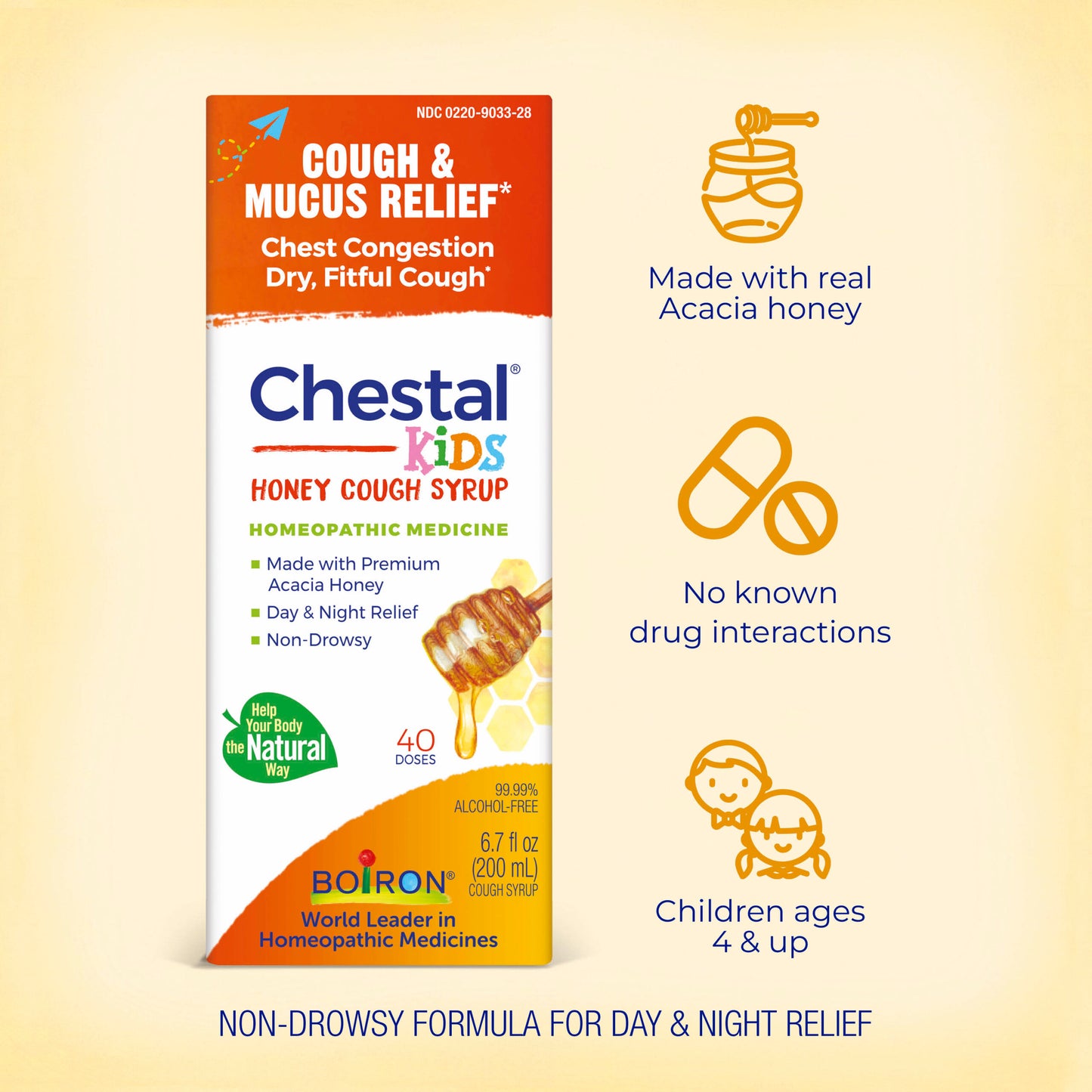 Chestal® Kids Honey Cough Syrup