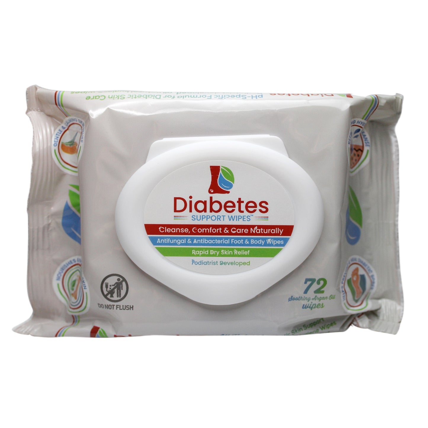 pHeet Diabetes Support Wipes