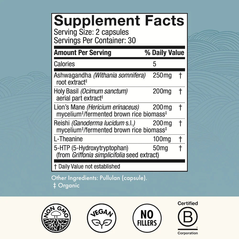 MycoBenefits Mood Capsules 60's