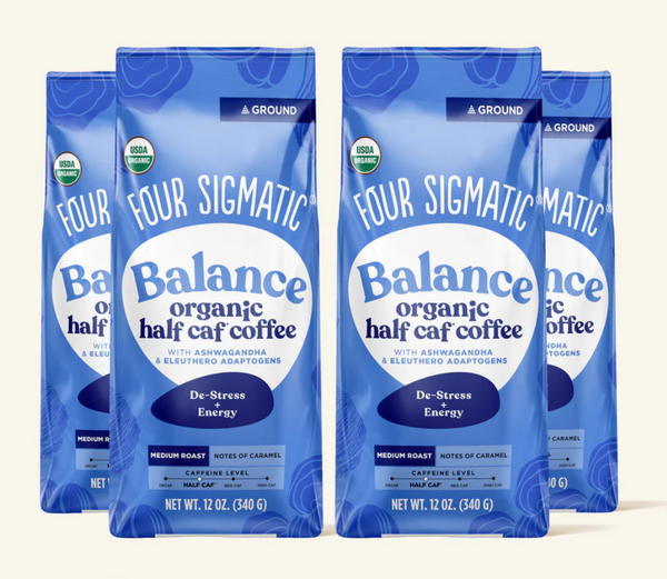 Four Sigmatic Balance Half Caf Ground Coffee Bag