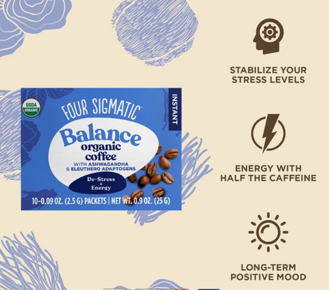 Four Sigmatic Balance Instant Coffee Box
