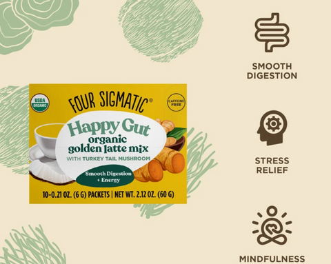 Four Sigmatic Happy Gut Golden Latte Box