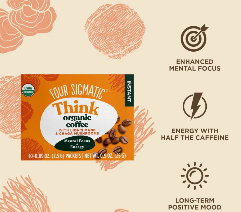 Four Sigmatic Think Instant Coffee Box – Johnson Compounding & Wellness