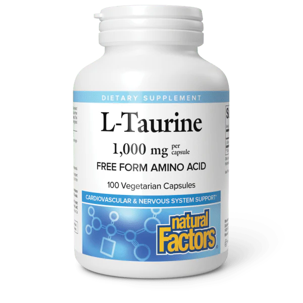 l-Taurine 1000mg 100 caps