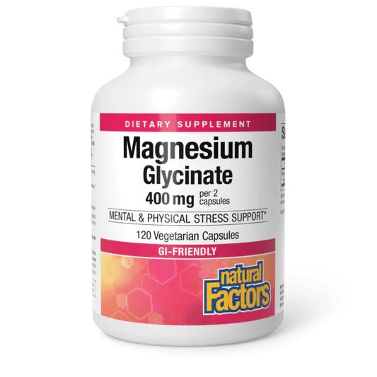 Magnesium Glycinate 400mg/2 caps