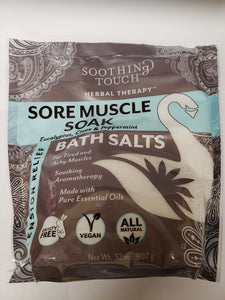 Soothing Touch Bath Salts - Sore Muscle Soak