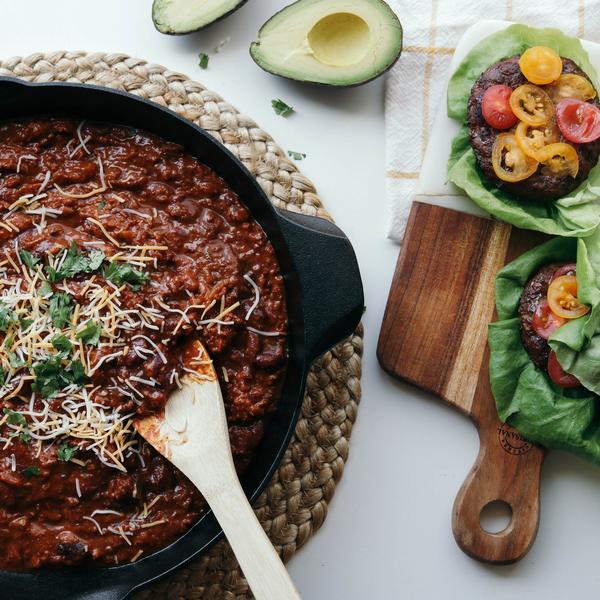 Grass-Fed Beef Chili with Beans