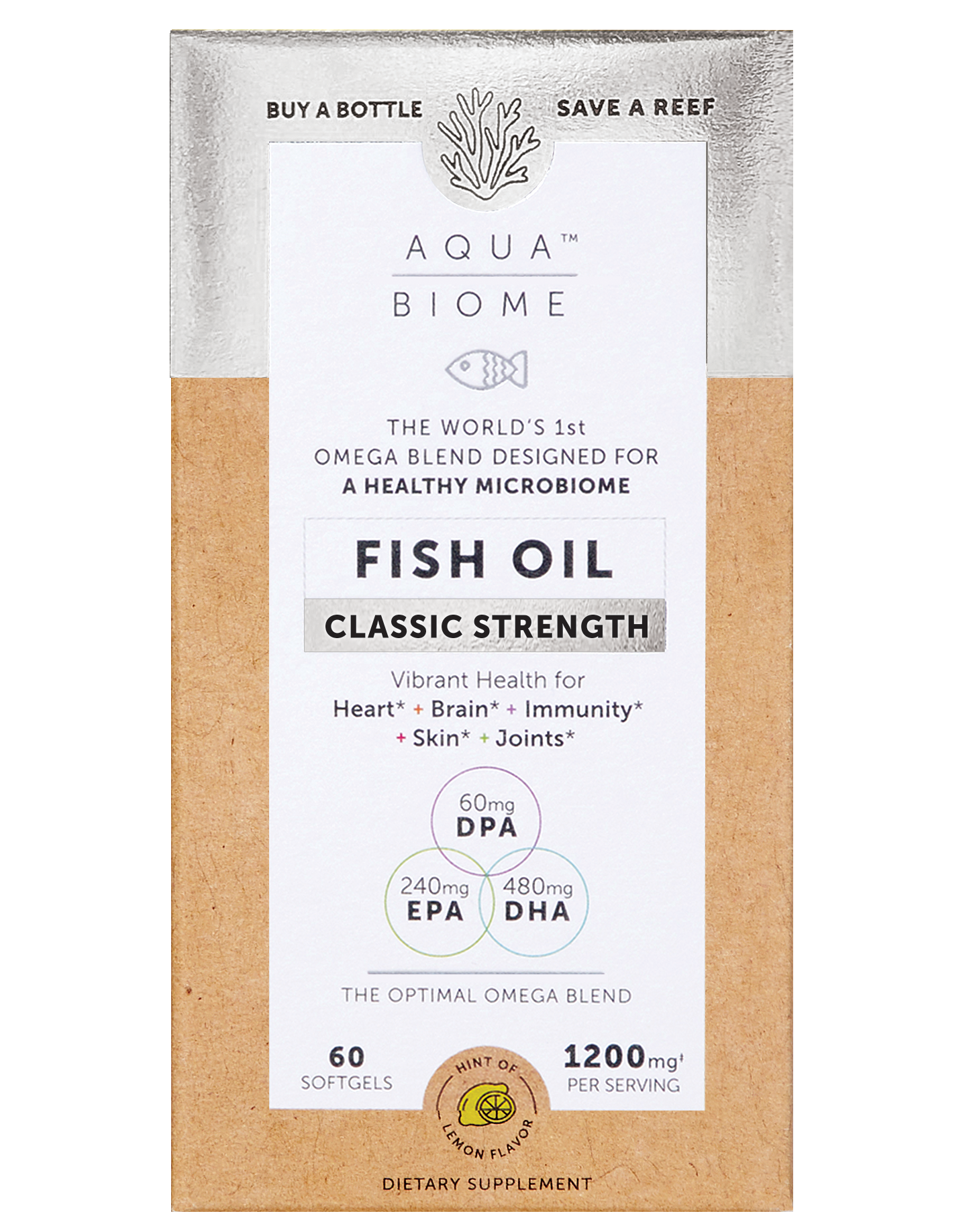 Aqua Biome Fish Oil Classic Strength